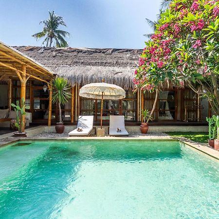 Villa Burung Gili Air Authentic 3-Bedroom Bamboo Villa With Private Pool Exterior foto