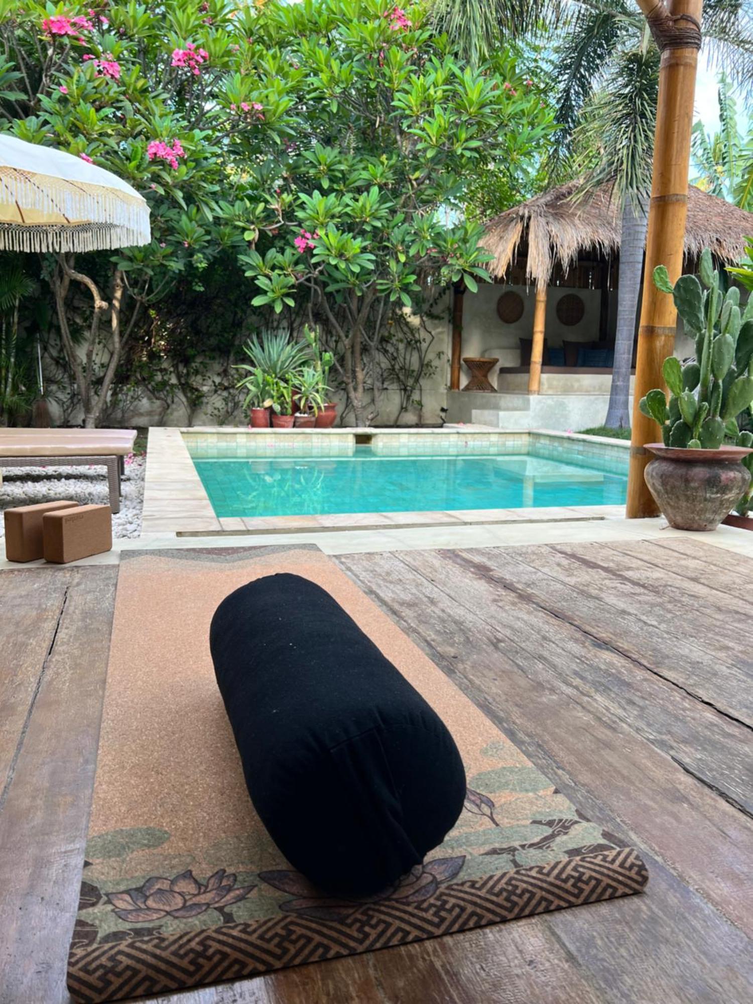 Villa Burung Gili Air Authentic 3-Bedroom Bamboo Villa With Private Pool Exterior foto